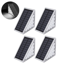 LED-Solar-Stufenlichter Wasserdichtes Treppenlicht für draußen