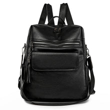 Laden Sie das Bild in den Galerie-Viewer, Lässiger Damenrucksack aus weichem Leder