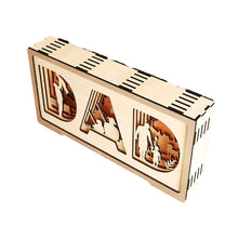 Laden Sie das Bild in den Galerie-Viewer, Mutter und Kind - Muttertagsgeschenk aus Holz