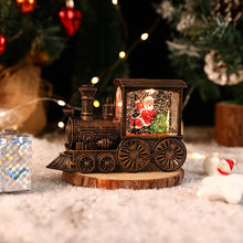 Laden Sie das Bild in den Galerie-Viewer, Weihnachtskristall-Schneezuglicht