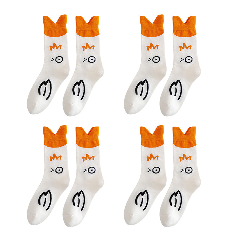 Ente gedruckt Cartoon niedlich Socken
