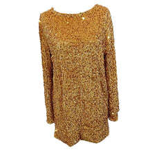 Laden Sie das Bild in den Galerie-Viewer, Kurzes Kleid mit Pailletten