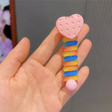 Laden Sie das Bild in den Galerie-Viewer, Bunte Telefonkabel-Haarbänder