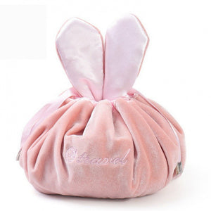 Kosmetiktasche mit Hasenohren