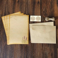 Laden Sie das Bild in den Galerie-Viewer, Vintage-Briefumschlag-Set