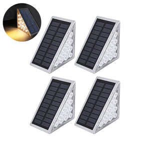 LED-Solar-Stufenlichter Wasserdichtes Treppenlicht für draußen