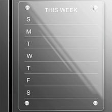 Laden Sie das Bild in den Galerie-Viewer, Trocken abwischbare Acryltafel