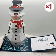 Laden Sie das Bild in den Galerie-Viewer, 3D-Pop-Up-Weihnachtskarte