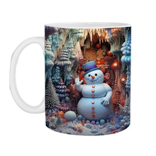 Laden Sie das Bild in den Galerie-Viewer, Weihnachtliche 3D-Tasse aus Keramik