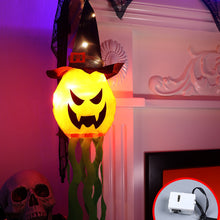 Laden Sie das Bild in den Galerie-Viewer, Halloween-Dekoration mit bunten LED-Lichtern