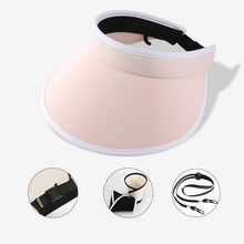 Laden Sie das Bild in den Galerie-Viewer, Faltbarer Sonnenschutz-Sonnenhut mit großer Krempe