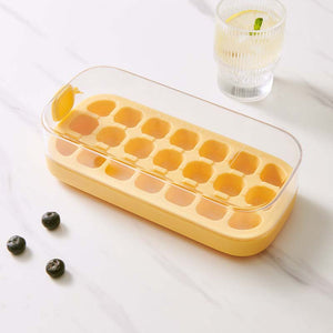 Eiswürfelschalen aus Silikon zum Pressen