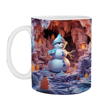 Laden Sie das Bild in den Galerie-Viewer, Weihnachtliche 3D-Tasse aus Keramik