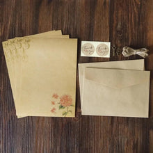 Laden Sie das Bild in den Galerie-Viewer, Vintage-Briefumschlag-Set