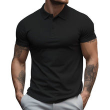 Laden Sie das Bild in den Galerie-Viewer, Einfarbiges Herren-T-Shirt