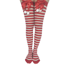 Laden Sie das Bild in den Galerie-Viewer, Weihnachtsstrümpfe mit Schleife