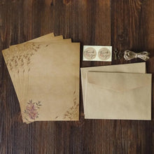 Laden Sie das Bild in den Galerie-Viewer, Vintage-Briefumschlag-Set