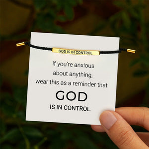 Armband „GOD IS IN CTRL“