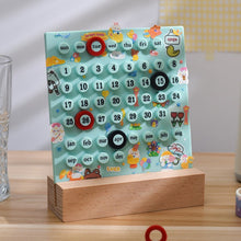 Laden Sie das Bild in den Galerie-Viewer, Manueller DIY Loop-Kalender