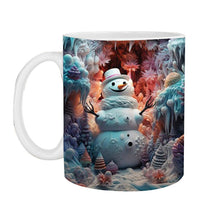 Laden Sie das Bild in den Galerie-Viewer, Weihnachtliche 3D-Tasse aus Keramik