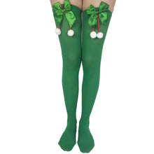 Laden Sie das Bild in den Galerie-Viewer, Weihnachtsstrümpfe mit Schleife