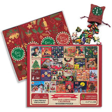 Laden Sie das Bild in den Galerie-Viewer, Weihnachten 24 Tage Countdown Kalender Puzzle