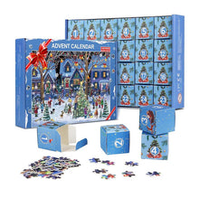 Laden Sie das Bild in den Galerie-Viewer, Weihnachten 24 Tage Countdown Kalender Puzzle