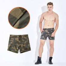Laden Sie das Bild in den Galerie-Viewer, Sommer Grüne Camo-Strandhose für Herren