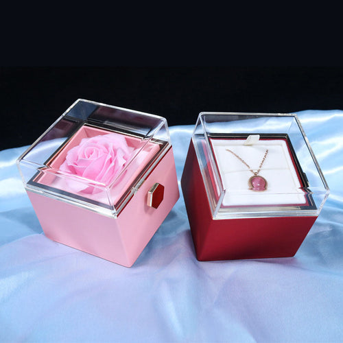 Ewige Rosen-Schmuckverpackungsbox
