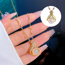 Laden Sie das Bild in den Galerie-Viewer, Tröpfchen Meerjungfrau Halskette