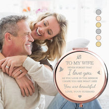 Laden Sie das Bild in den Galerie-Viewer, Ich liebe dich - kompakter Spiegel