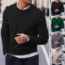 Laden Sie das Bild in den Galerie-Viewer, Minimalistischer Pullover mit Rundhalsausschnitt