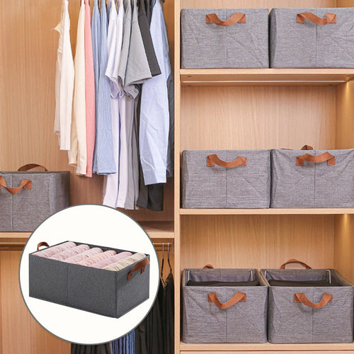 Zusammenklappbare Aufbewahrungsbox für den Schrank