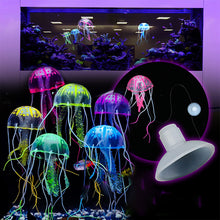 Laden Sie das Bild in den Galerie-Viewer, Aquarienlandschaftssimulation transparente fluoreszierende Quallendekoration
