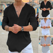 Laden Sie das Bild in den Galerie-Viewer, Lässiges T-Shirt für Herren