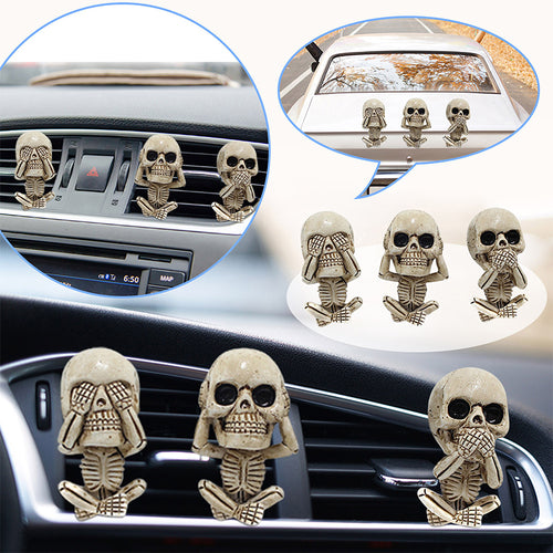 Halloween Schädel Autodekoration