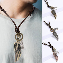 Laden Sie das Bild in den Galerie-Viewer, Personalisierte Halskette mit Engelsflügeln