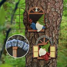 Laden Sie das Bild in den Galerie-Viewer, Dreidimensionale Zwergen-Gartendekoration