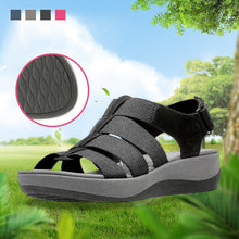 Laden Sie das Bild in den Galerie-Viewer, Leichte Plateausandalen mit Keilabsatz