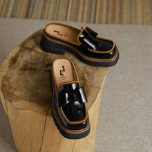 Laden Sie das Bild in den Galerie-Viewer, Damen britische Sandalen mit Schleife