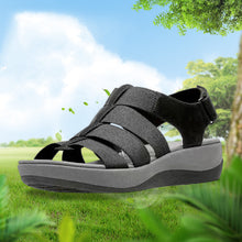 Laden Sie das Bild in den Galerie-Viewer, Leichte Plateausandalen mit Keilabsatz