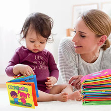 Laden Sie das Bild in den Galerie-Viewer, Dreidimensionales Babytuchbuch Früherziehungsspielzeug