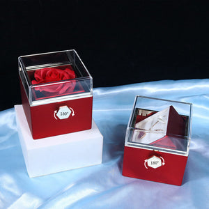 Ewige Rosen-Schmuckverpackungsbox