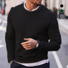 Laden Sie das Bild in den Galerie-Viewer, Minimalistischer Pullover mit Rundhalsausschnitt