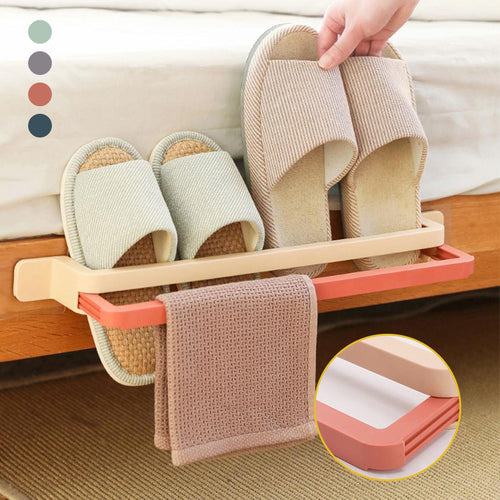 Lochfreies Wandmontiertes Schuhregal