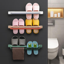 Laden Sie das Bild in den Galerie-Viewer, Lochfreies Wandmontiertes Schuhregal