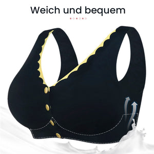Unterwäsche in Kontrastfarbe mit vorderer Schnalle