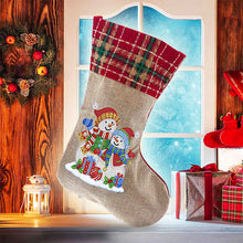 Laden Sie das Bild in den Galerie-Viewer, DIY Dekorative Weihnachtssocke