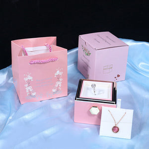 Ewige Rosen-Schmuckverpackungsbox