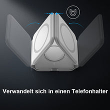 Laden Sie das Bild in den Galerie-Viewer, 3-in-1 Faltbares Kabelloses Ladegerät